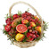 fruit basket with Pomegranates. Guatemala