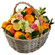 orange fruit basket. Guatemala